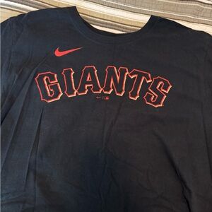 Nike SF Giants Pederson 23 Black T-Shirt